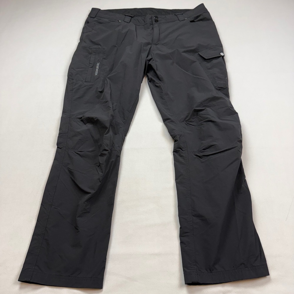 Truewerk Mens T1 Werkpant Black Technical Work Pants 40W 32L Cargo Stretch